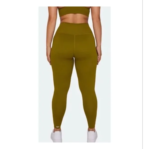 Set Active Olive Soho Green Olive Green Luxform High Rise Legging- Size XS - Image 2