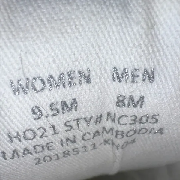 Madewell‎ Kickoff Sneaker Olive Grove Multi Unisex W: 9.5/M: 8 Spotted Calf Hair - Image 8
