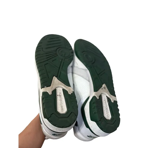 New Balance 550 white green sneakers‎ size 7.5 womens - Image 6
