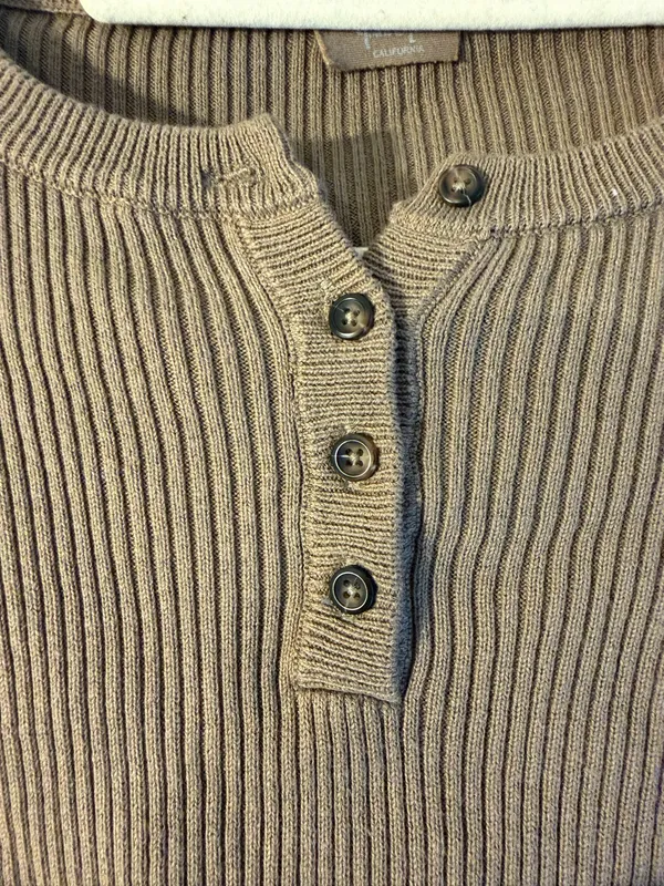 John Galt Brown Sweater  - Image 2