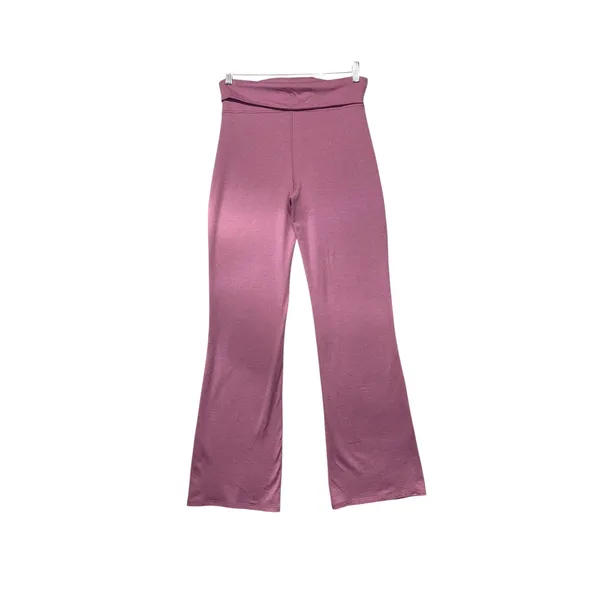 Vuori Weekend Flare Pant Heathered Pink Yoga Leggings VW4339 Womens Medium - Image 9