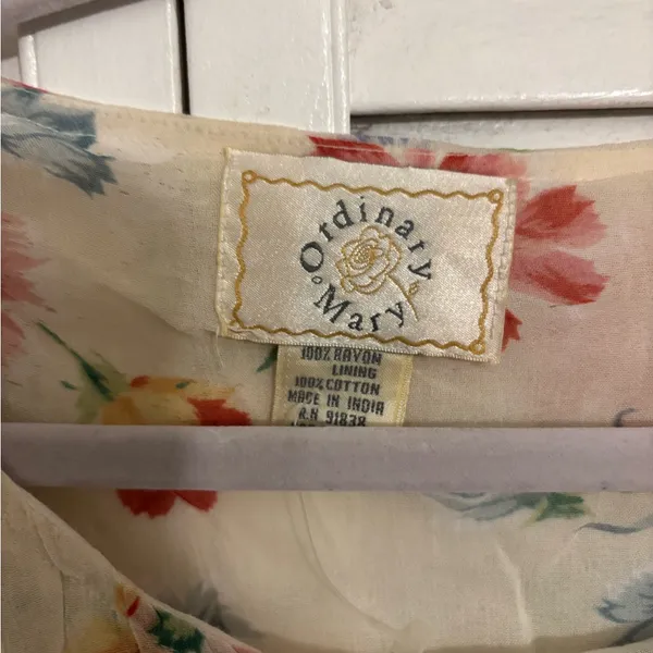 Vintage ordinary Mary dress large - Image 2