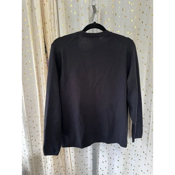 Land's End Women's Tight Knit Classic Button Down Cardigan 1X - Image 3