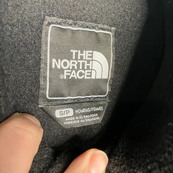 The North Face Denali polartec fleece‎ jacket black womens size small casual - Image 5
