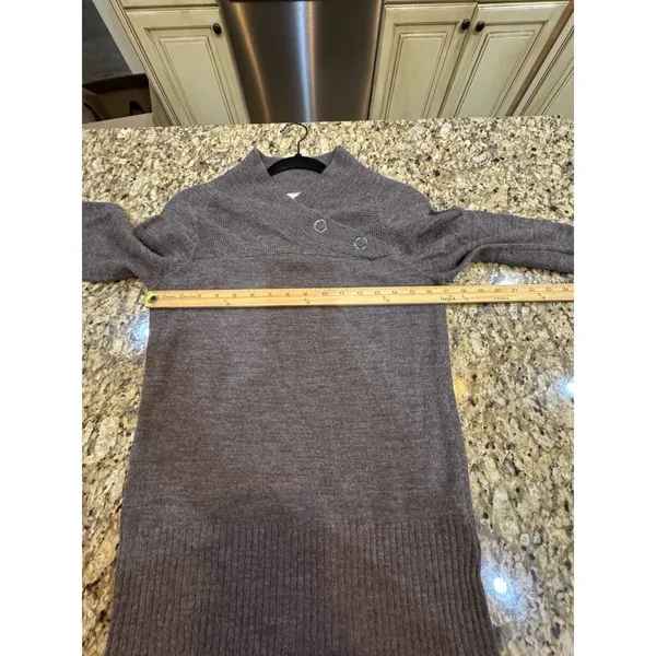 Smartwool Willow Lake merino wool sweater Size Small Asymmetrical - Image 6