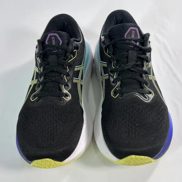 ASICS GEL-Kayano‎ 30 Women's Size 7 Black Glow Yellow Stability Running Shoes - Image 2