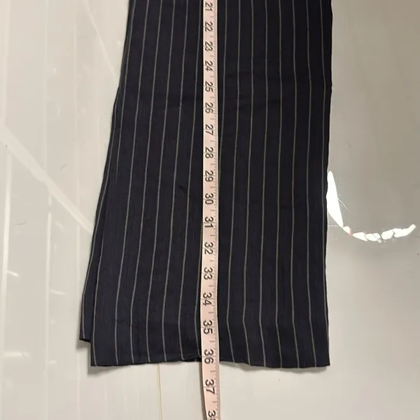 Ann Taylor Navy Striped Linen Suit - Image 11