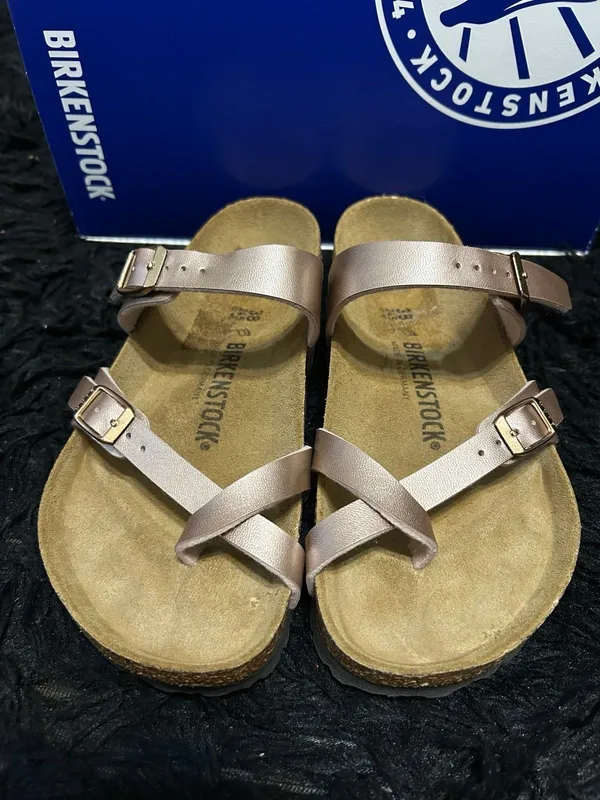BIRKENSTOCK Mayari copper gladiator sandals slippers shoes women’s eur 38 new - Image 2