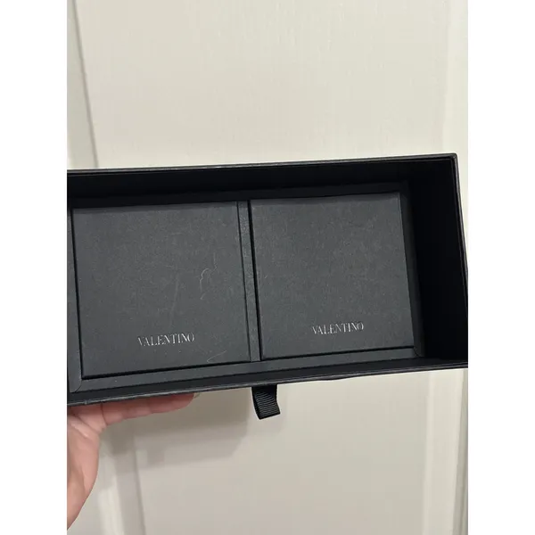 NWOT Valentino VLS 177 Black Oversized Square Sunglasses‎ Unisex Luxury - Image 8