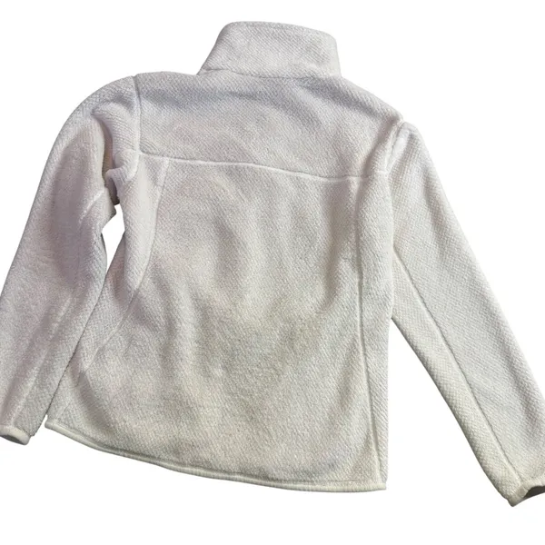 Patagonia Re-Tool Snap-T Pullover Womens Medium Cream White Fleece 25442 - Image 4