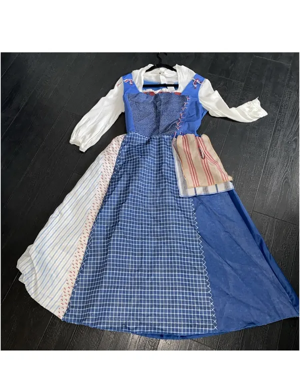 Adult Peasant Belle Costume - Beauty and the Beast Movie Women’s Small 4-6 - Image 3