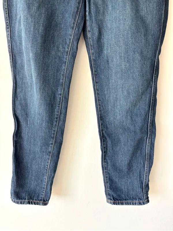 Banana Republic Curvy Straight High Rise Ankle Jeans Dark Wash Denim NWT - Image 3