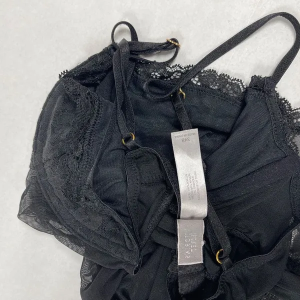 Victoria's Secret Black Bodysuit 34B -In‎ Bag. - Image 12
