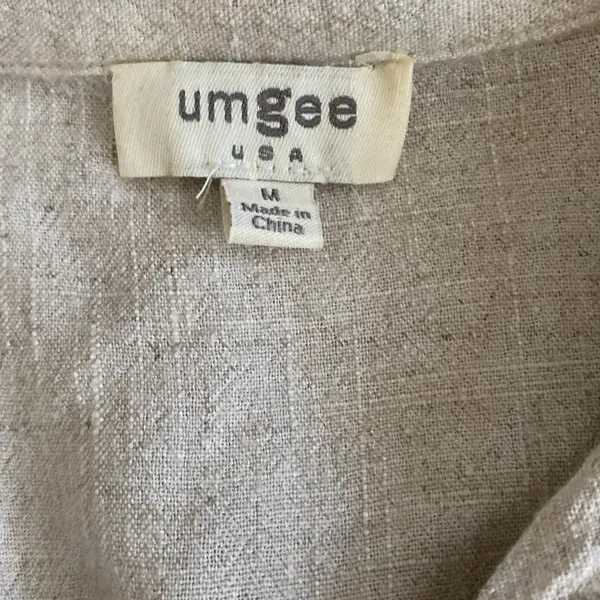 Umgee Cream Button Down Shirt - Image 3