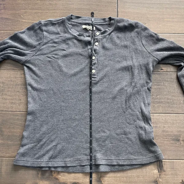 Henley Long Sleeve Shirt - Image 4