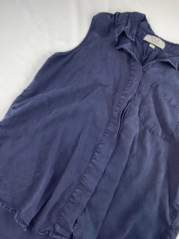 Blouse Blue Size L - Image 4
