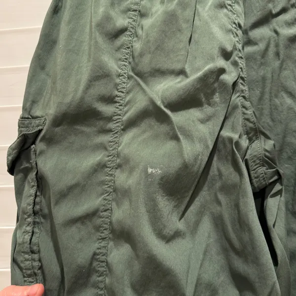 Lululemon XXS Dance Studio Cargo Pants Mid Rise‎ Green Drawstring Waist Jogger - Image 9