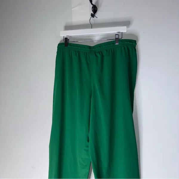 Lululemon Court Rival Wide-Leg Track Pant Regular Green 14 EUC‎ - Image 7