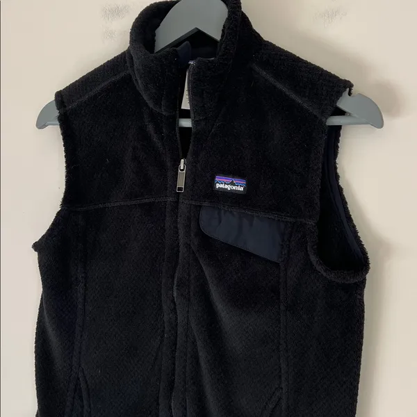 Patagonia Women's Fleece Vest Re Tool Black Size Small Polartec - Image 2