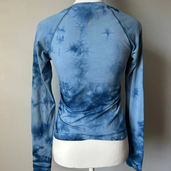 Lululemon Tie Dye Swiftly Tech Longsleeve Race Length Size 6 - Image 3