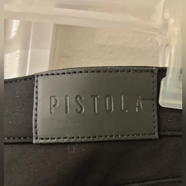 NWT Pistola Aline Night Out Black Pants Size 32 - Image 6