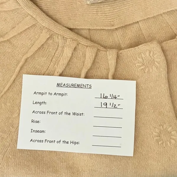 Anthropologie CHARLIE & ROBIN Cashmere Wool Cropped Cardigan Sweater Small - Image 12