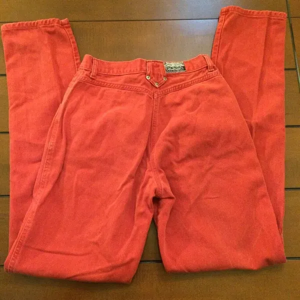Vintage Rocky Mountain faded red jeans 9/29 - Image 5