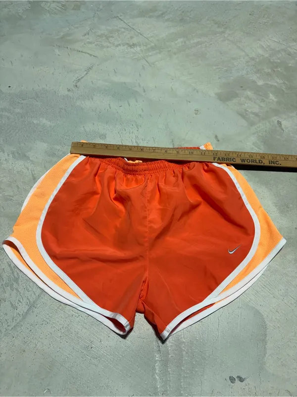 Nike Women's Orange Running Shorts - Lightweight Athletic Shorts small - Image 5