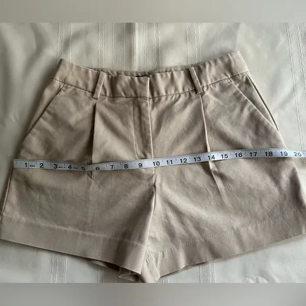 Zara Beige Women's Bermudas - Image 9