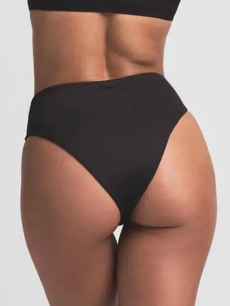 Skims 2Pc SET NWT Adjusted Triangle Bikini Top & Bottoms Black Onyx Size S - Image 5