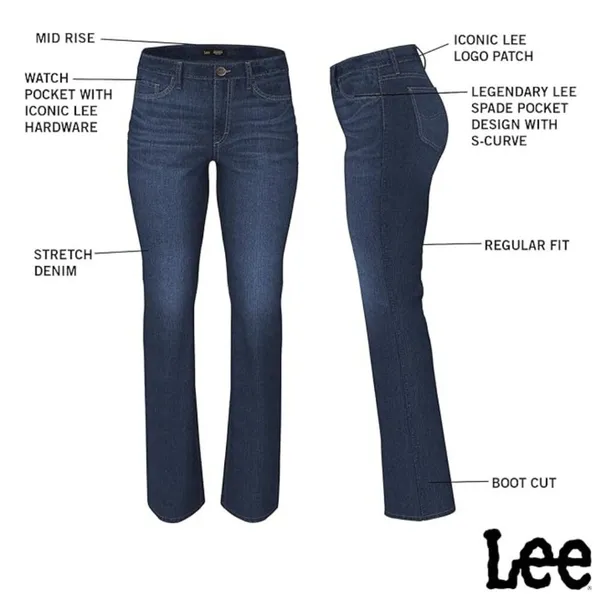 Lee Women's Legendary Mid Rise Bootcut Jean, Stargazing, Size 16 Long Tall - Image 6