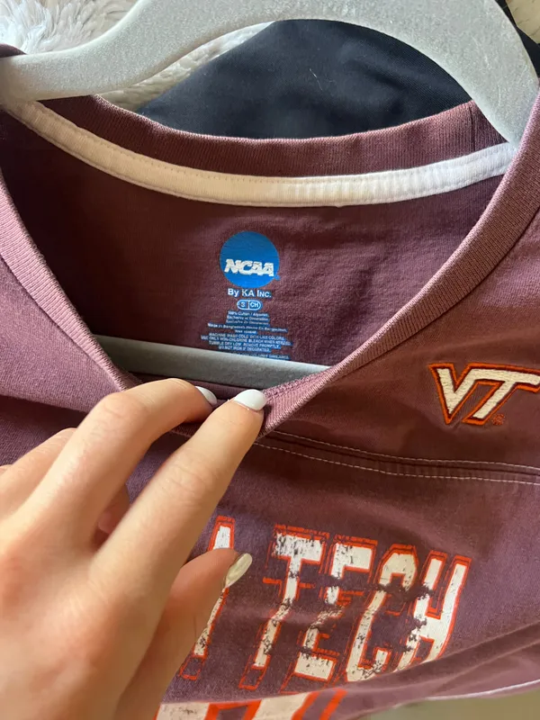 NCAA Virginia Tech Shirt - Image 3
