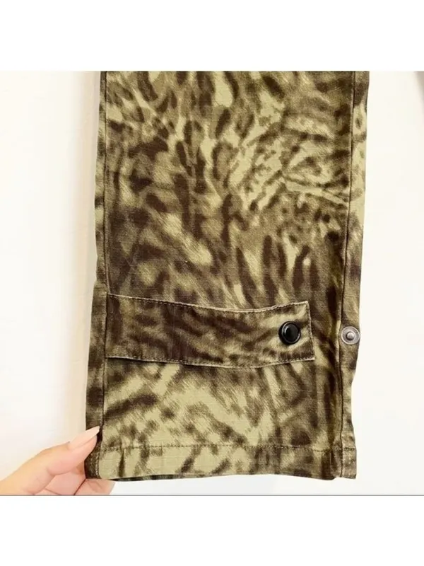 Good‎ American Paperbag Straight Leg Pants 25 Gorpcore Utility Minimalist Chic - Image 8