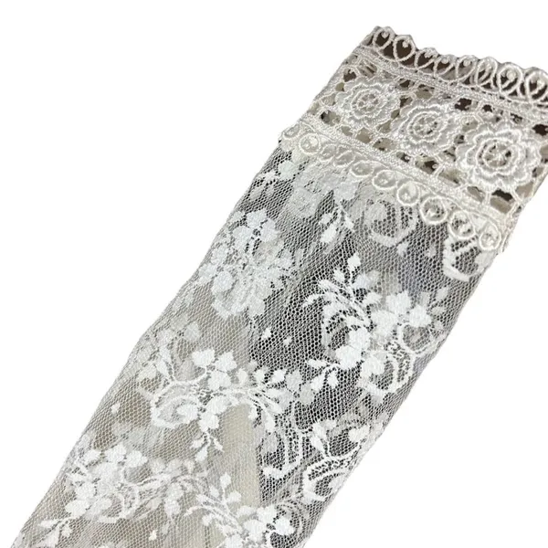 Vintagew Scott McClintock blouse Size 10 Lace High Neck Victorian Boho Bridgeton - Image 4