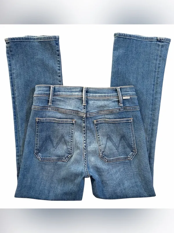 Mother Denim Patch Pocket Insider Ankle Happy Pill Wash - Image 2