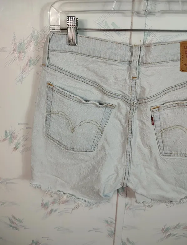 Levi's 501 cut off jean shorts - Image 5