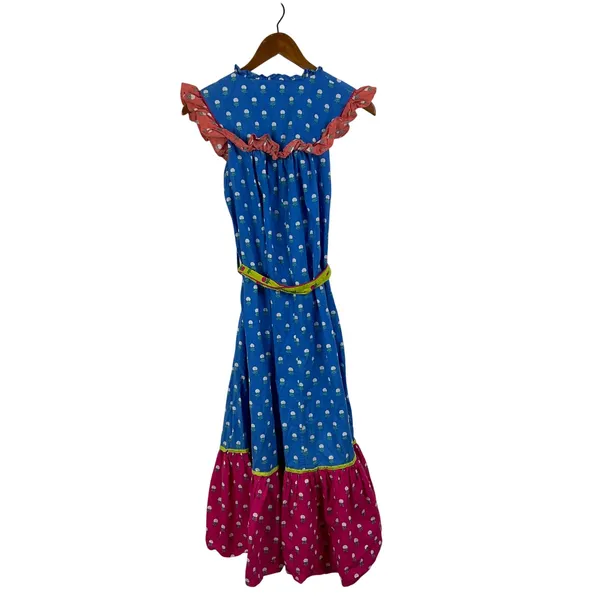 Print Fresh Bouquet‎ of Roses Dress the Part Midi Dress Size Small - Image 4