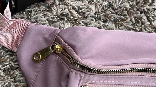 Baby Pink Adjustable Fanny Pack - Image 4