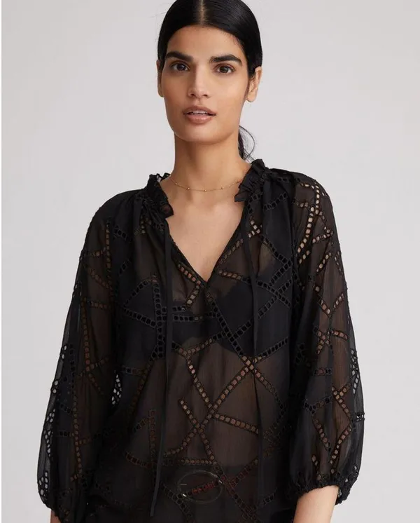 Anthropologie Caballero Lace Blouse Size S NWOT - Image 2