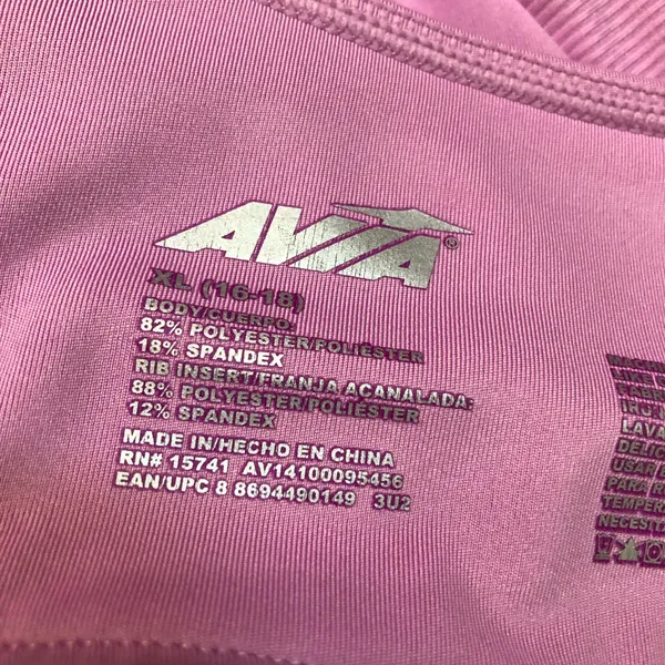 Avia Molded Racerback Sports Bra - Image 8