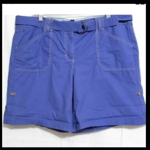 Tommy Hilfiger Vintage Y2K Cuffed Shorts size 6 - Image 3