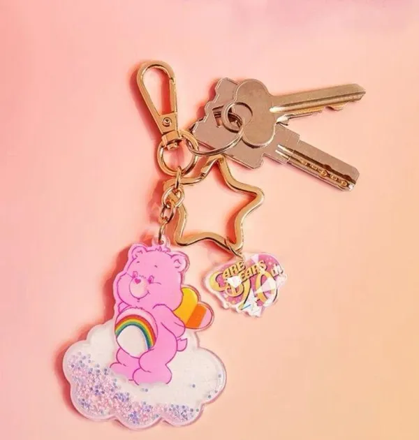 2 piece care bear bag charms - Image 5