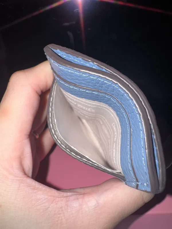 Kate Spade Veronica Cardholder in Manta Blue Rare - Image 4