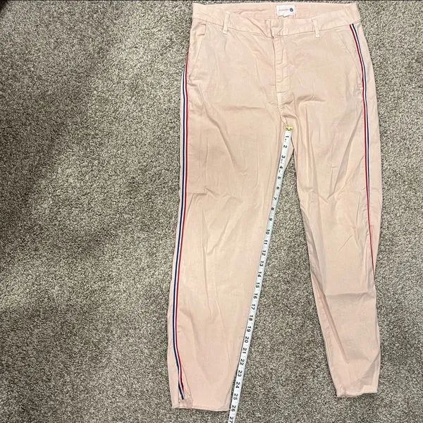 Sundry Made in USA Side Striped Trousers in Soft Pink Size 29 - Image 10