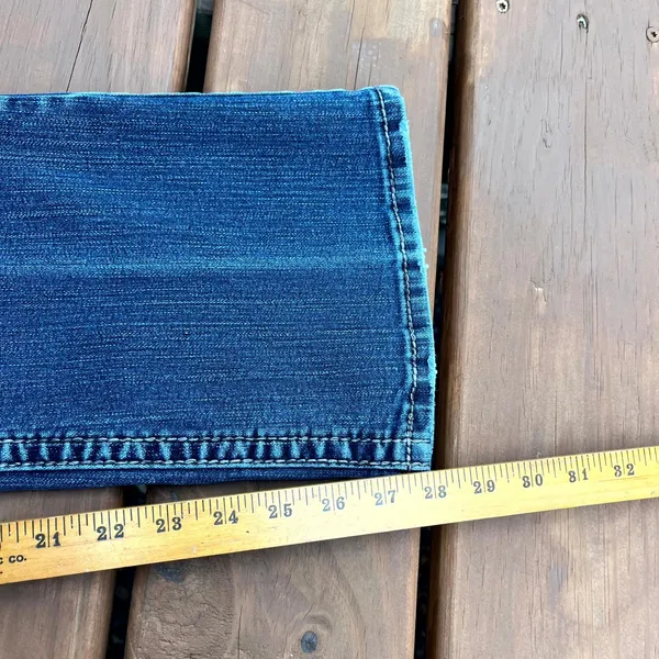 Silver Jeans Y2K Suki Surplus Low Rise Bootcut Thick Stitch Pockets Size 29 - Image 7