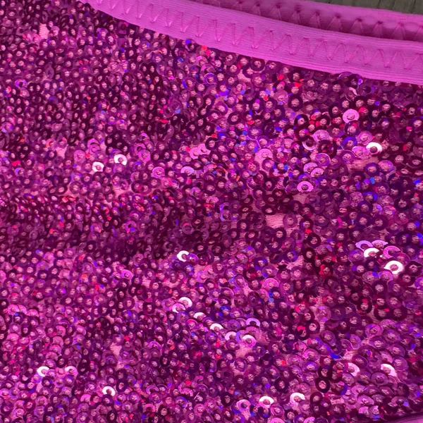 🪩NWT SOLD OUT SKIMS Bikini Bar Tie Bikini Bottom~Medium~Flamingo 🦩 - Image 6