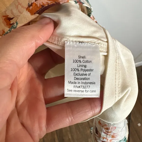NWT Lauren Conrad floral shirt dress - Image 7