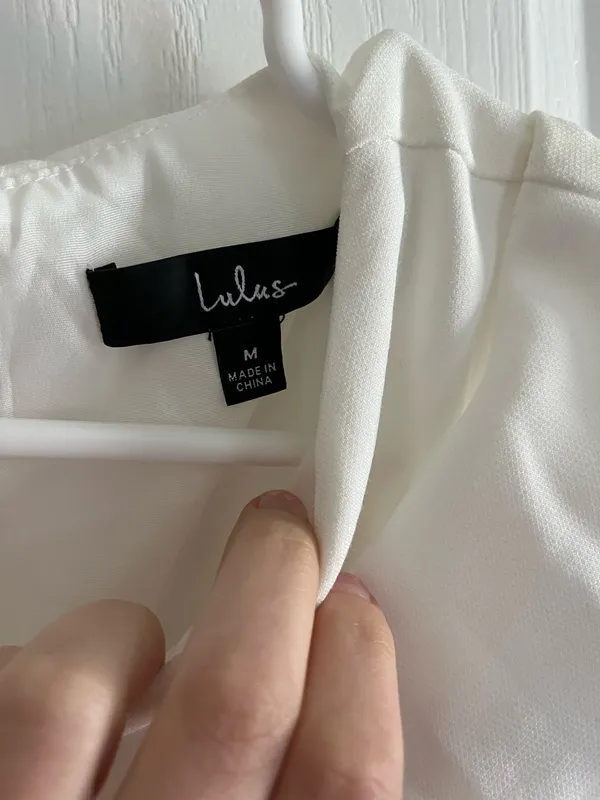 Lulus Dress white - Image 3