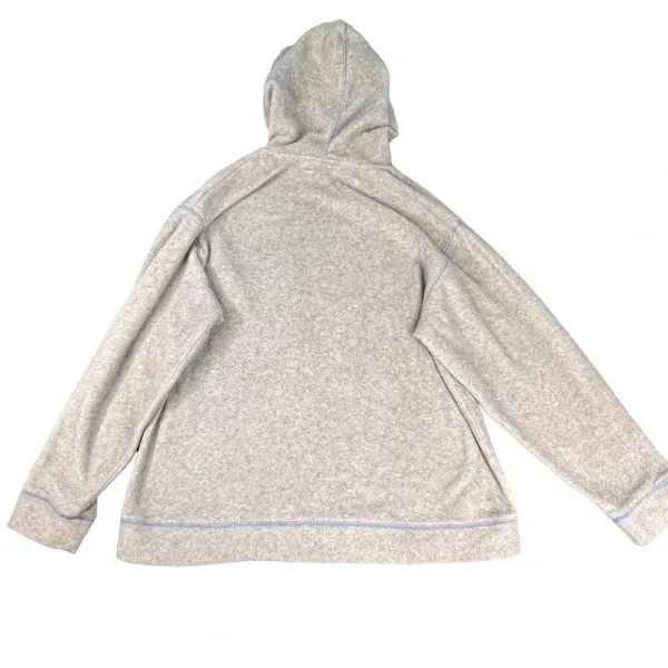 Vintage Women's Large Disney Embroidered Eeyore Gray Pullover‎ Hoodie - Image 4