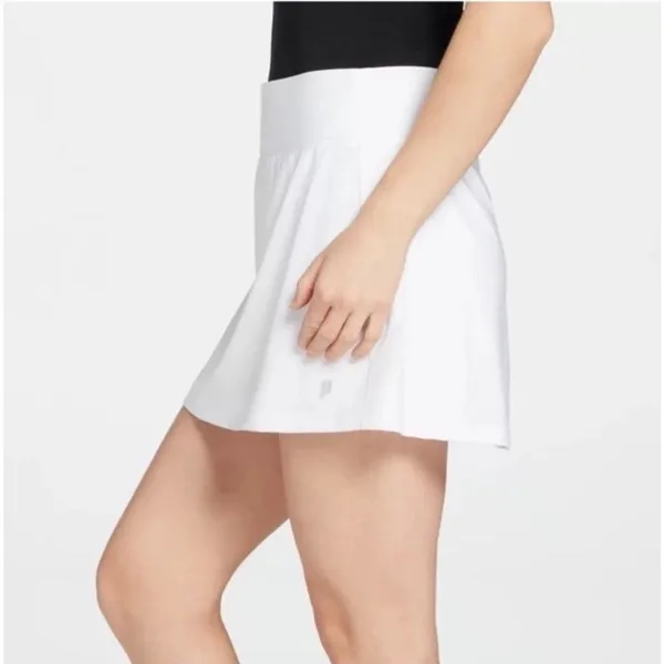 Prince Match Knit Active Skirt Skort White Tennis Golf Pickleball Small Wicking - Image 9